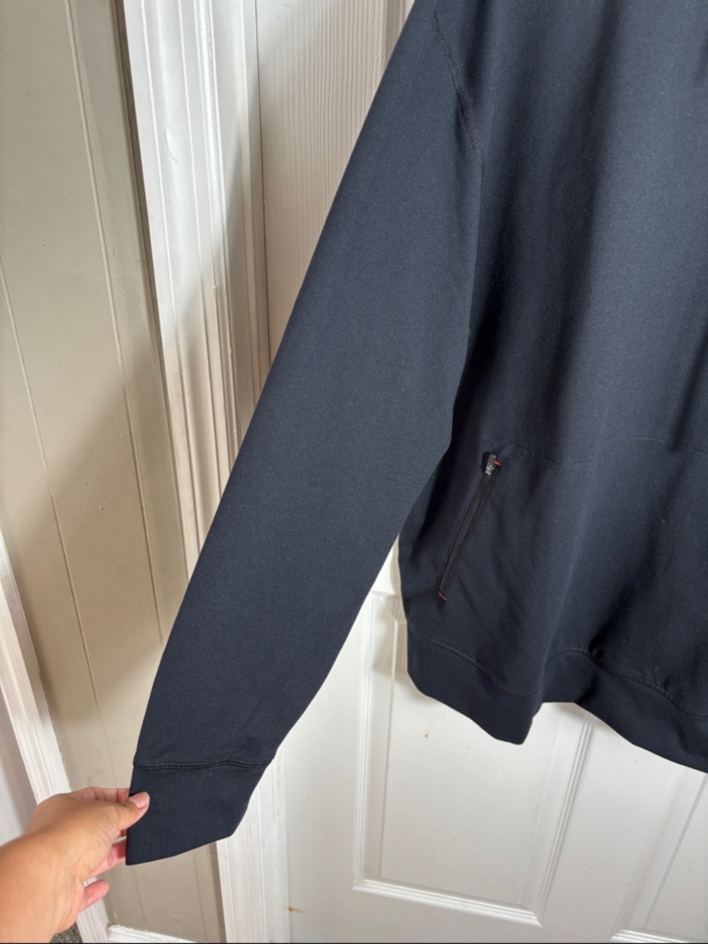 SAXX Roast Master Tech Hoodie Black XL Pullover Sweatshirt - Picture 4 of 9